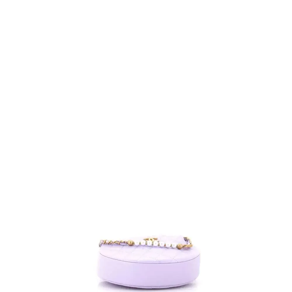 Chanel Single Pearl Chain Hobo Pouch #269846C46B